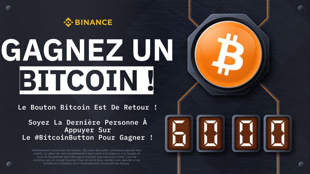 Le jeu Bouton Bitcoin de Binance fait son grand retour